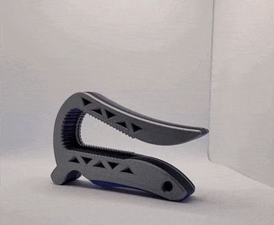 Dual Function 3D Printed Bottle Opener – Screw Cap & Crown Cap